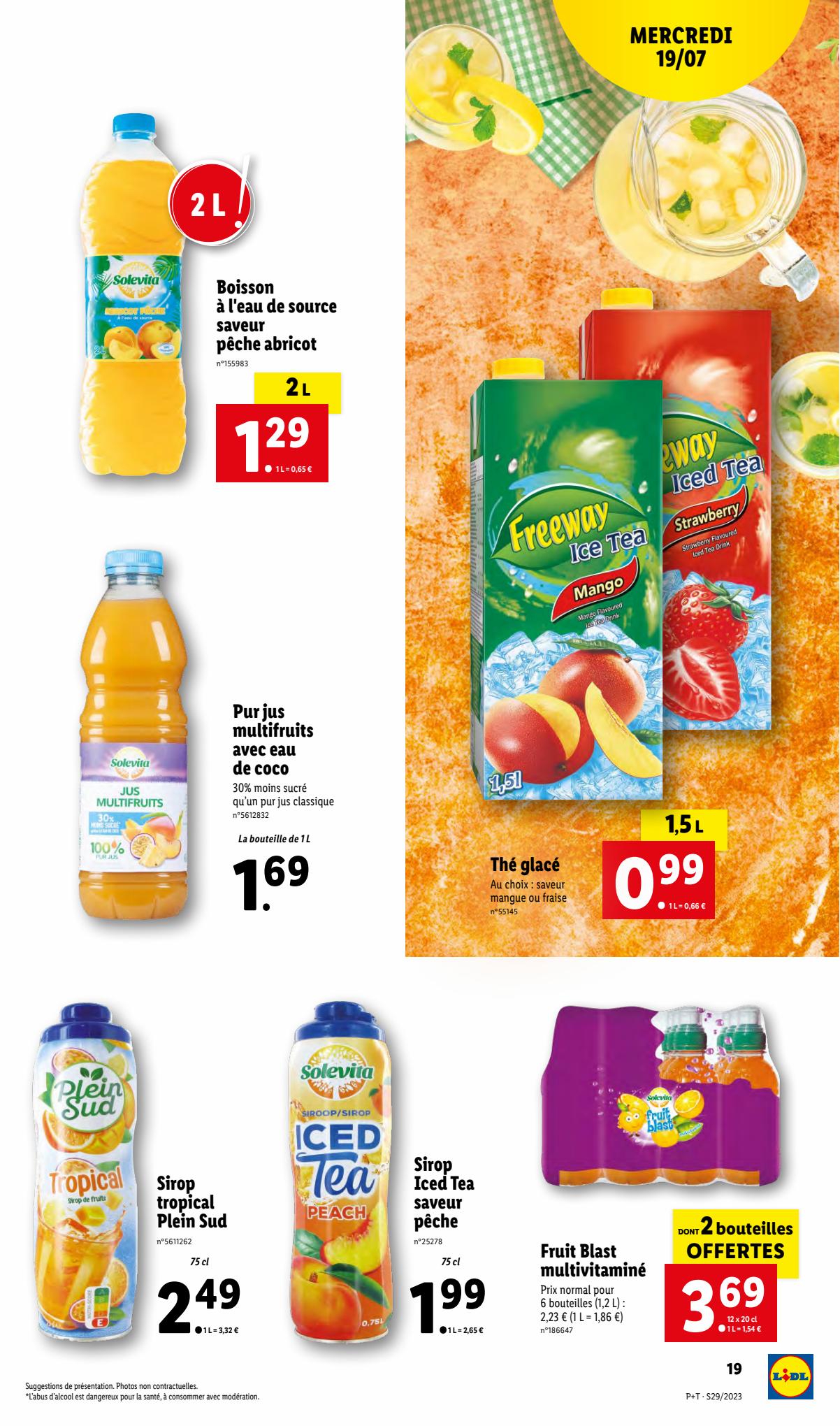Catalogue Lidl 19 – 25 Juillet 2023 Page 21