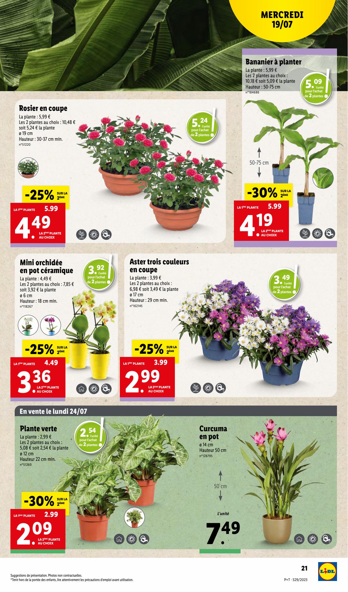 Catalogue Lidl 19 – 25 Juillet 2023 Page 25