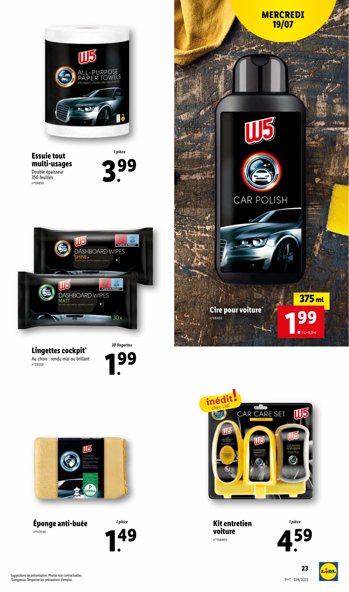 Catalogue Lidl 19 – 25 Juillet 2023 Page 27