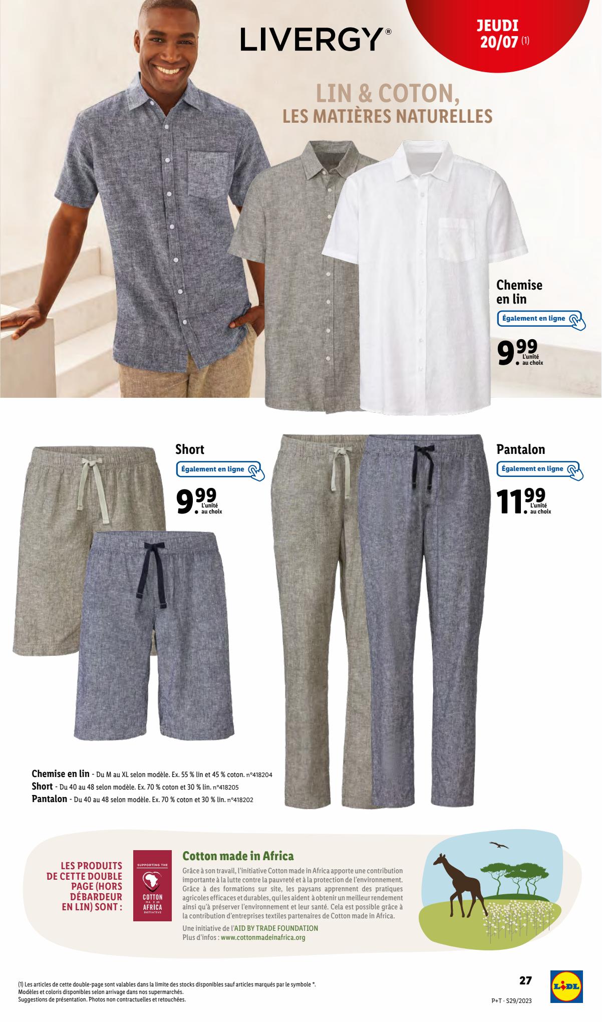 Catalogue Lidl 19 – 25 Juillet 2023 Page 31