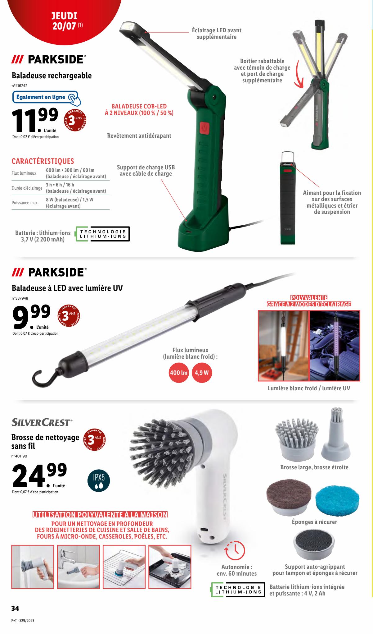 Catalogue Lidl 19 – 25 Juillet 2023 Page 38