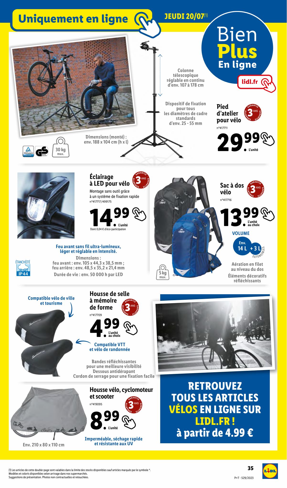 Catalogue Lidl 19 – 25 Juillet 2023 Page 39