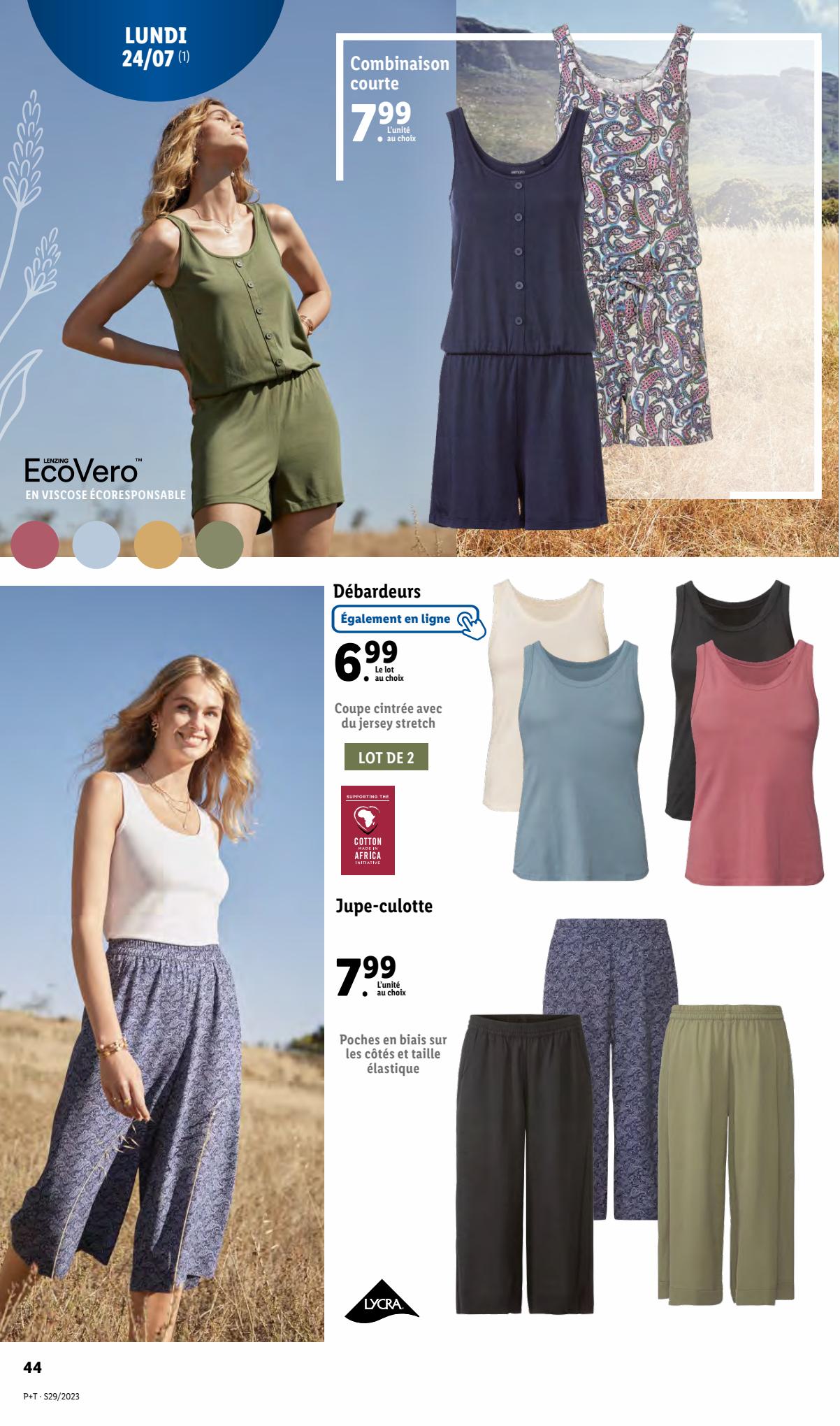 Catalogue Lidl 19 – 25 Juillet 2023 Page 48