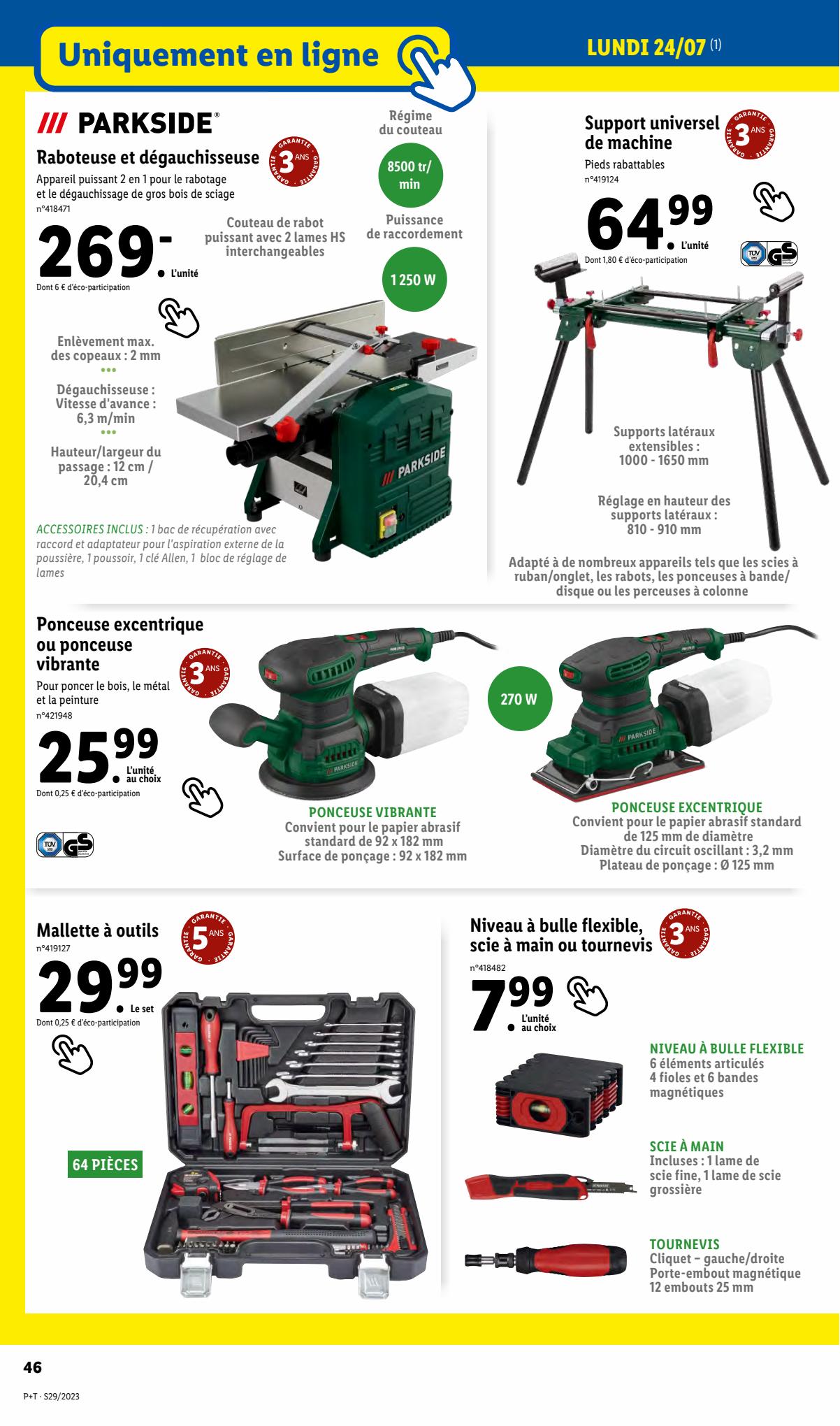 Catalogue Lidl 19 – 25 Juillet 2023 Page 50