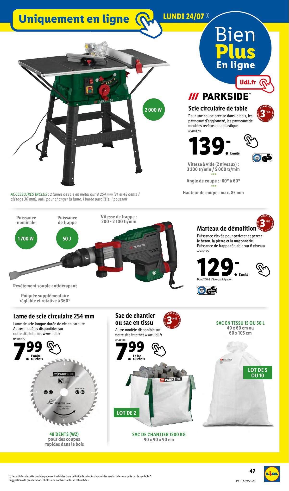 Catalogue Lidl 19 – 25 Juillet 2023 Page 51