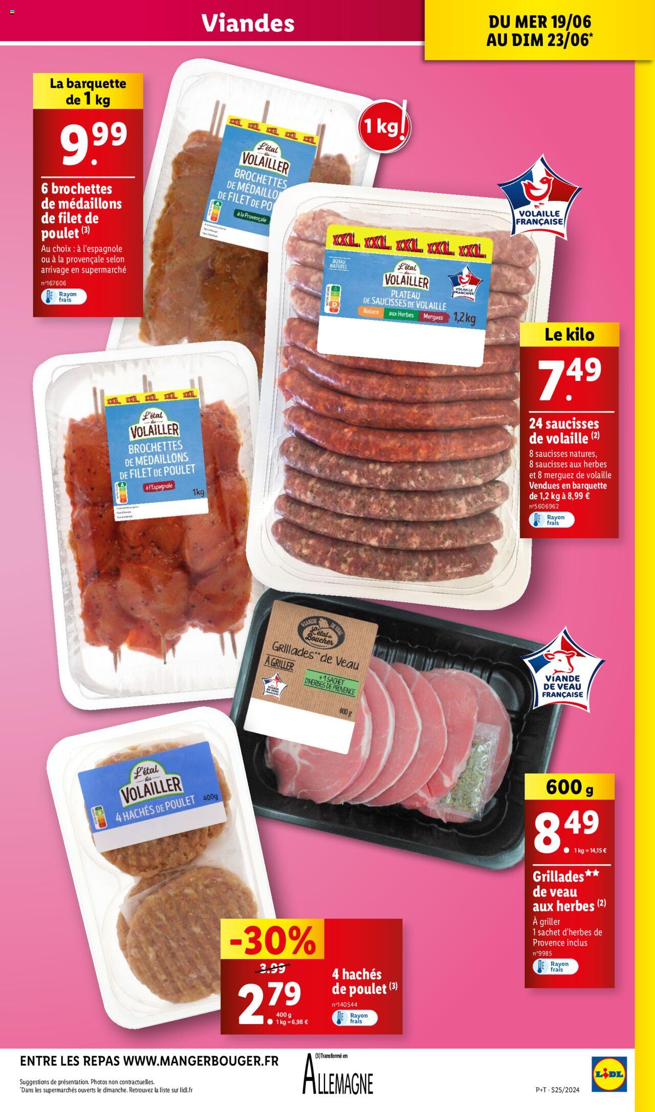 Catalogue Lidl 19 – 25 Juin 2024 Page 7