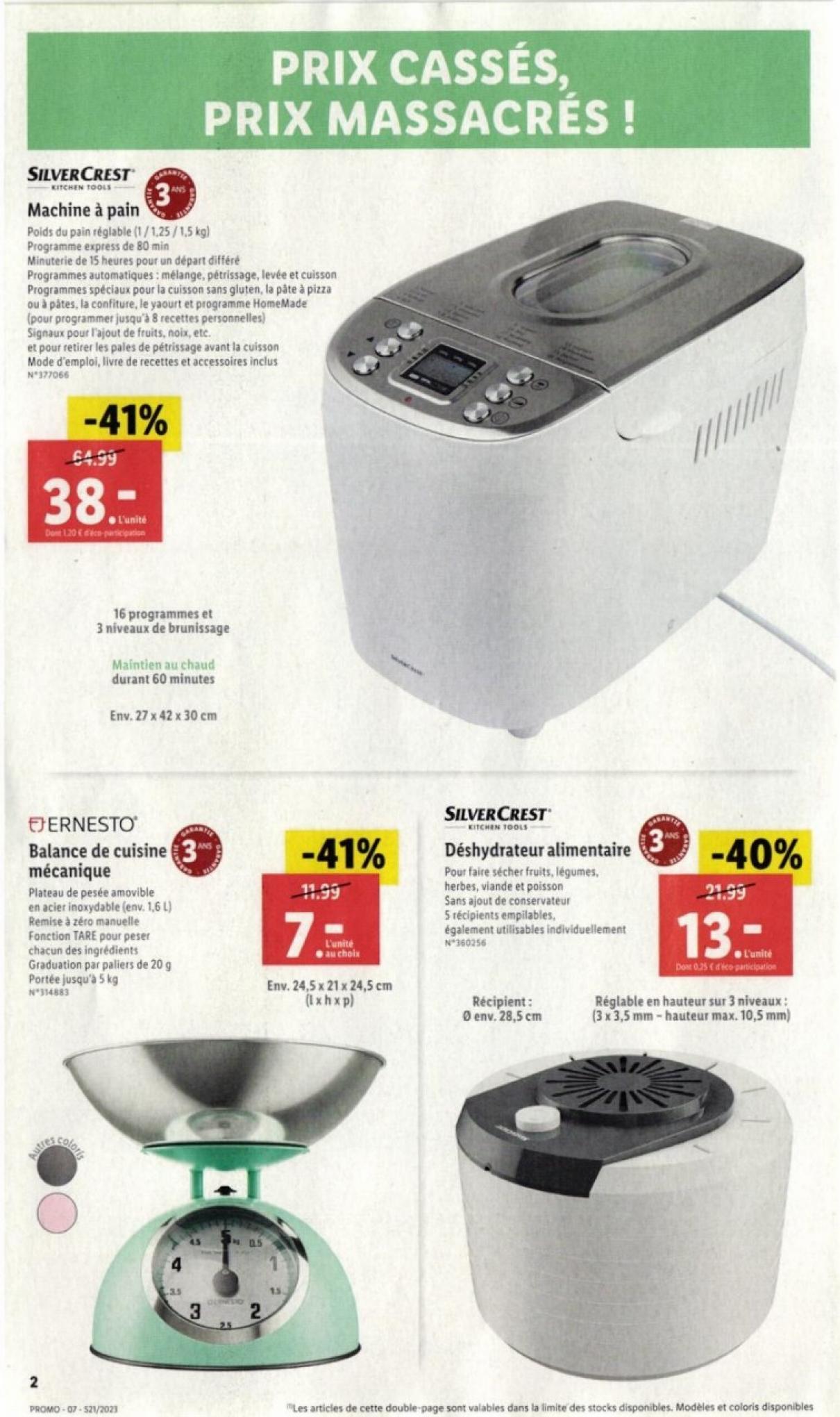 Catalogue Lidl 19 – 27 Juin 2023 Page 2