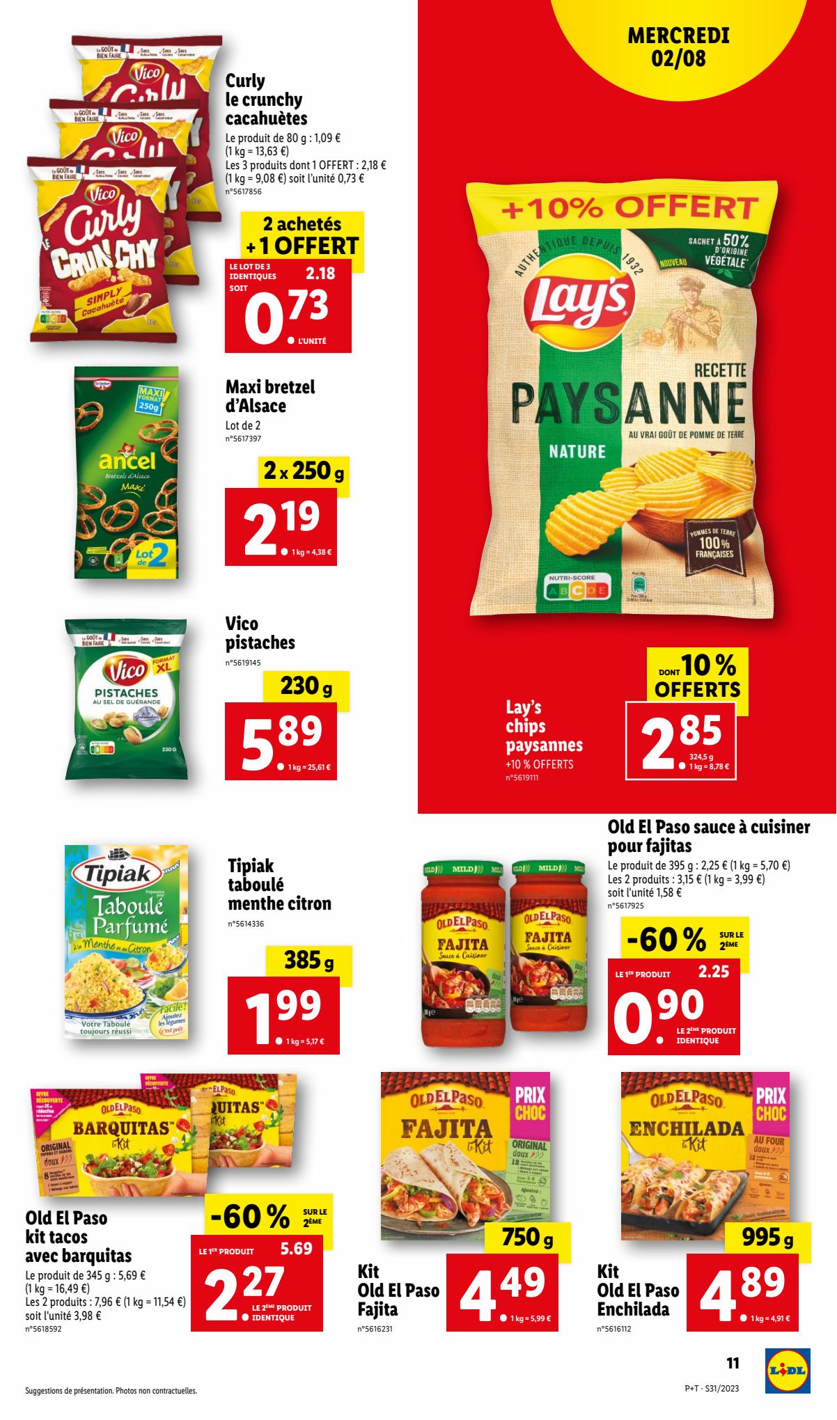 Catalogue Lidl 2 – 8 Août 2023 Page 11