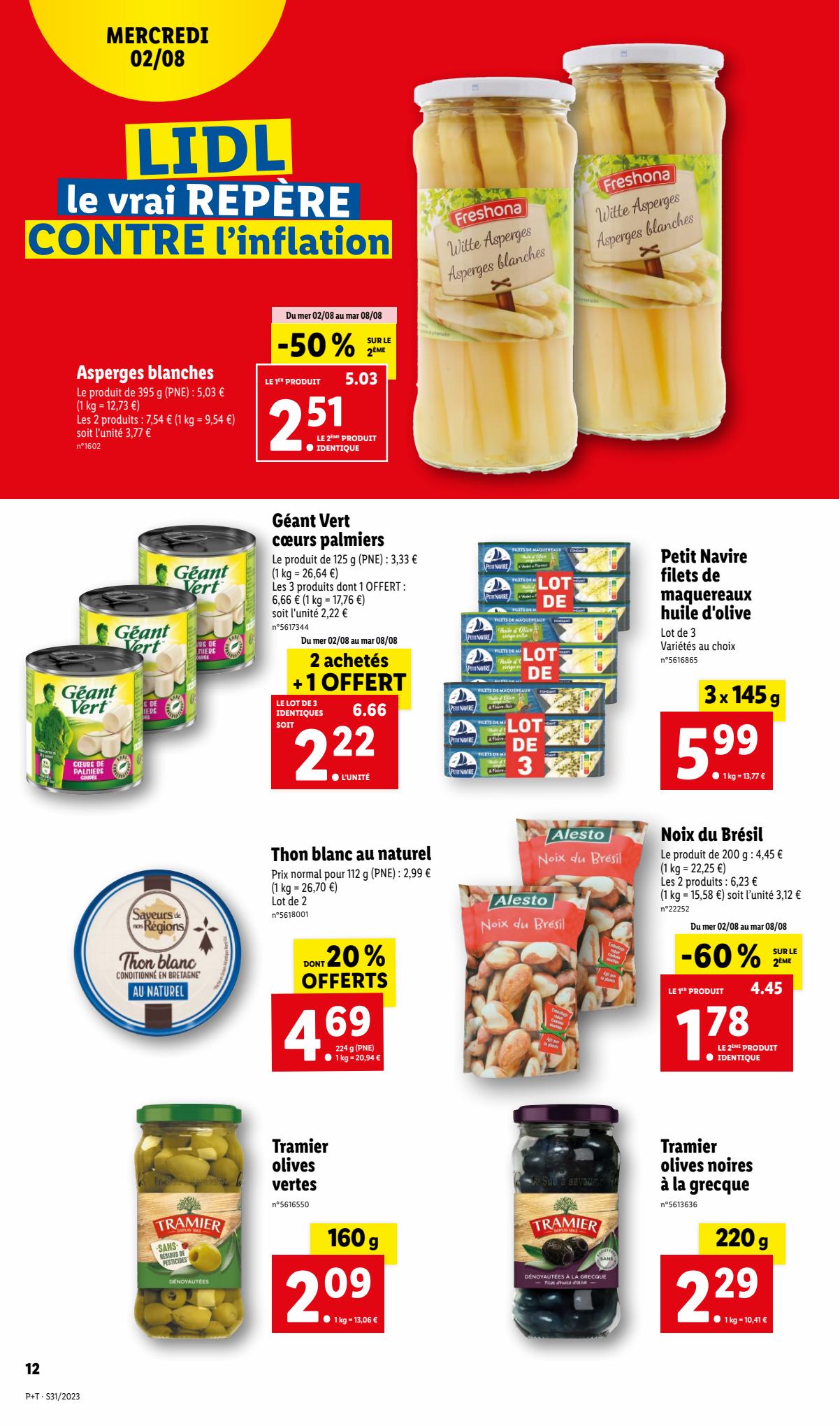 Catalogue Lidl 2 – 8 Août 2023 Page 12