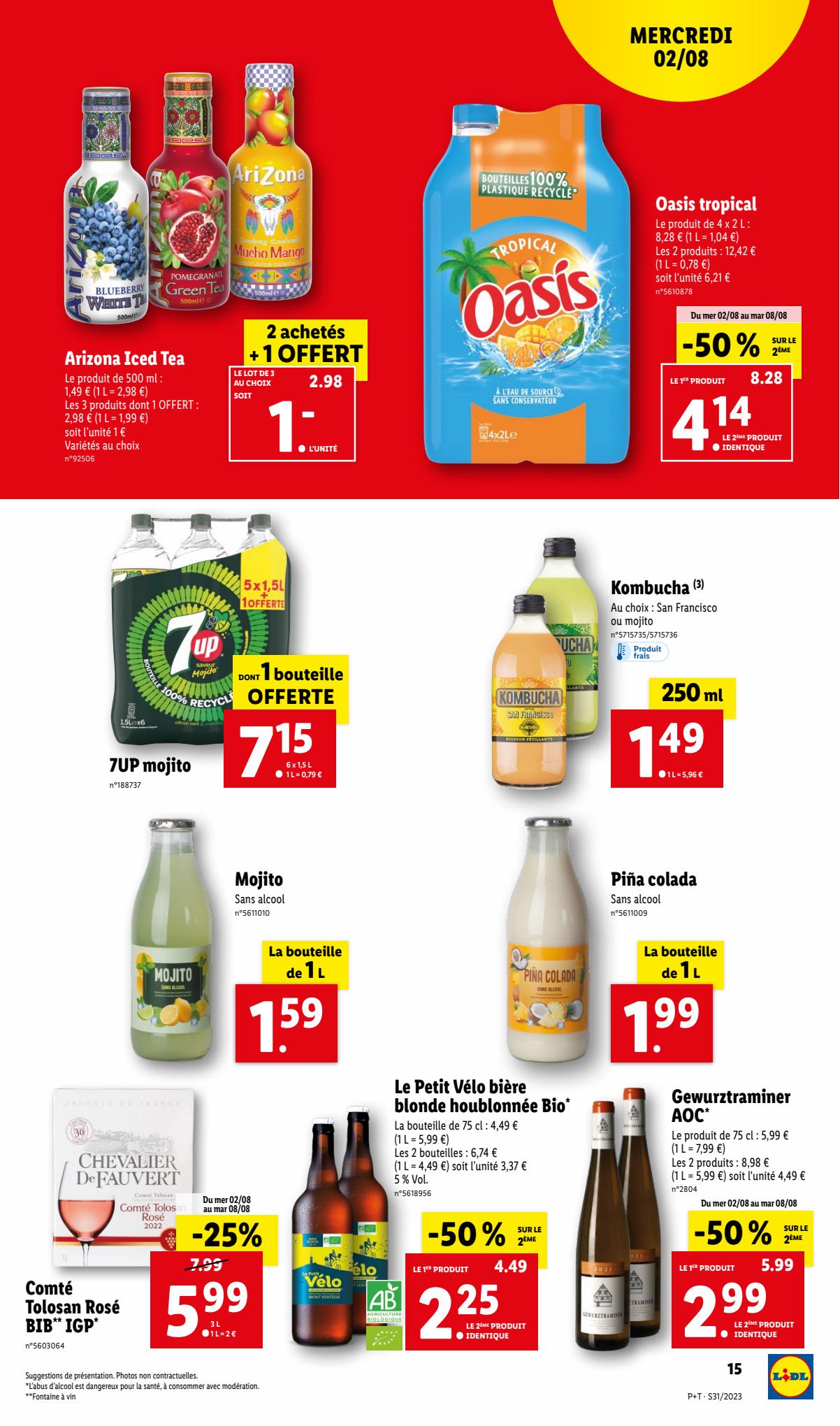 Catalogue Lidl 2 – 8 Août 2023 Page 15