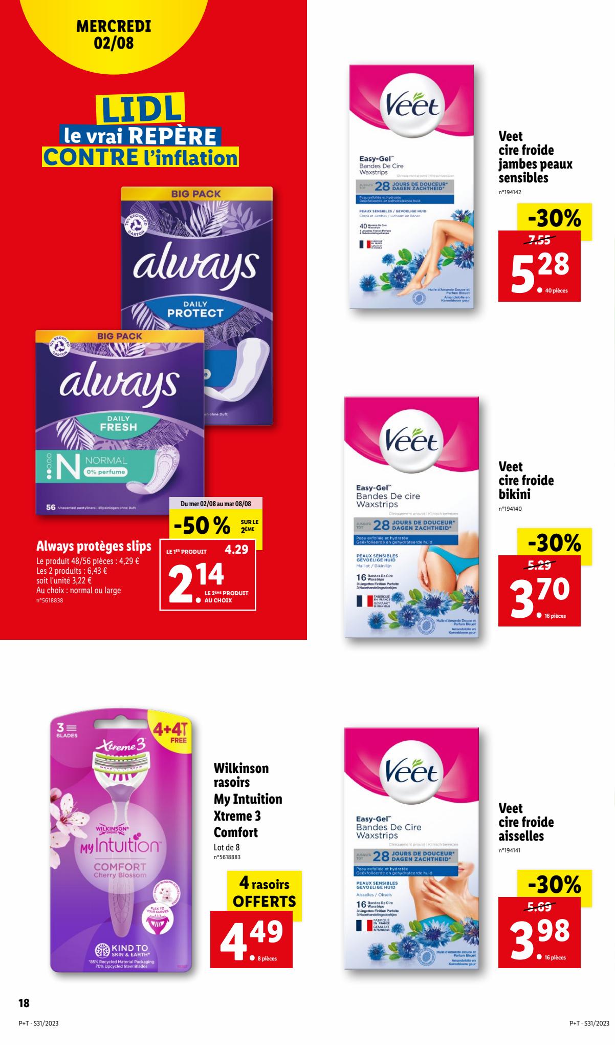 Catalogue Lidl 2 – 8 Août 2023 Page 18