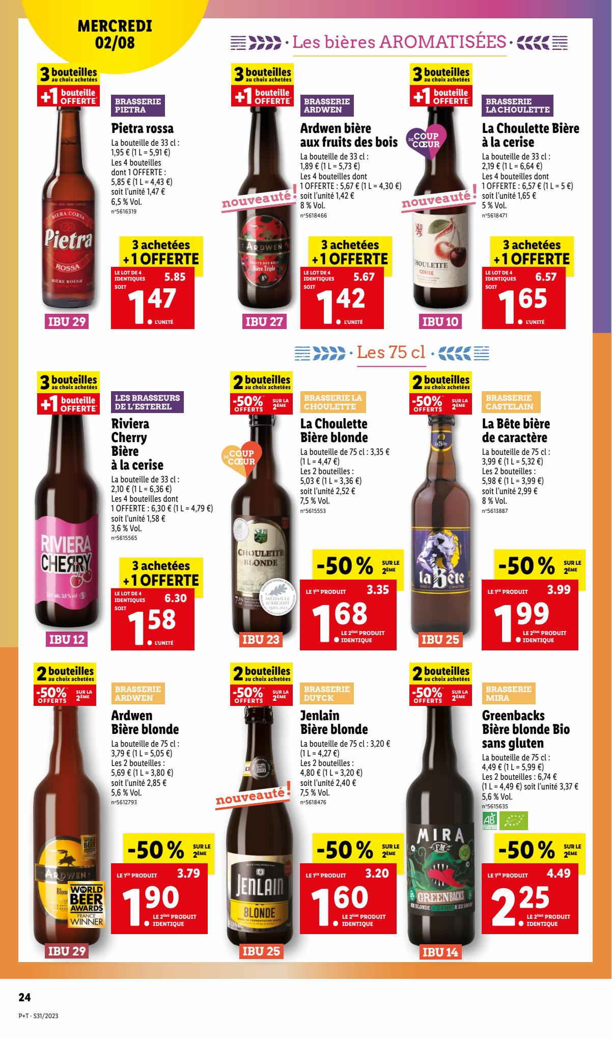 Catalogue Lidl 2 – 8 Août 2023 Page 24