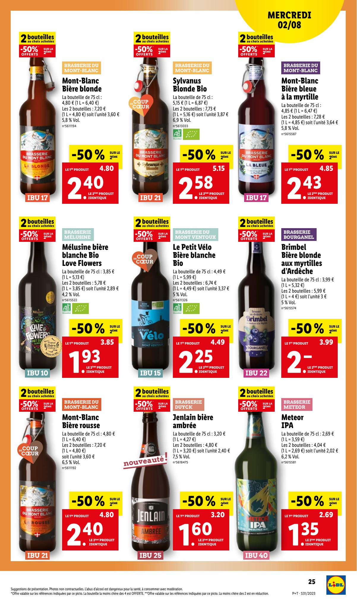 Catalogue Lidl 2 – 8 Août 2023 Page 25