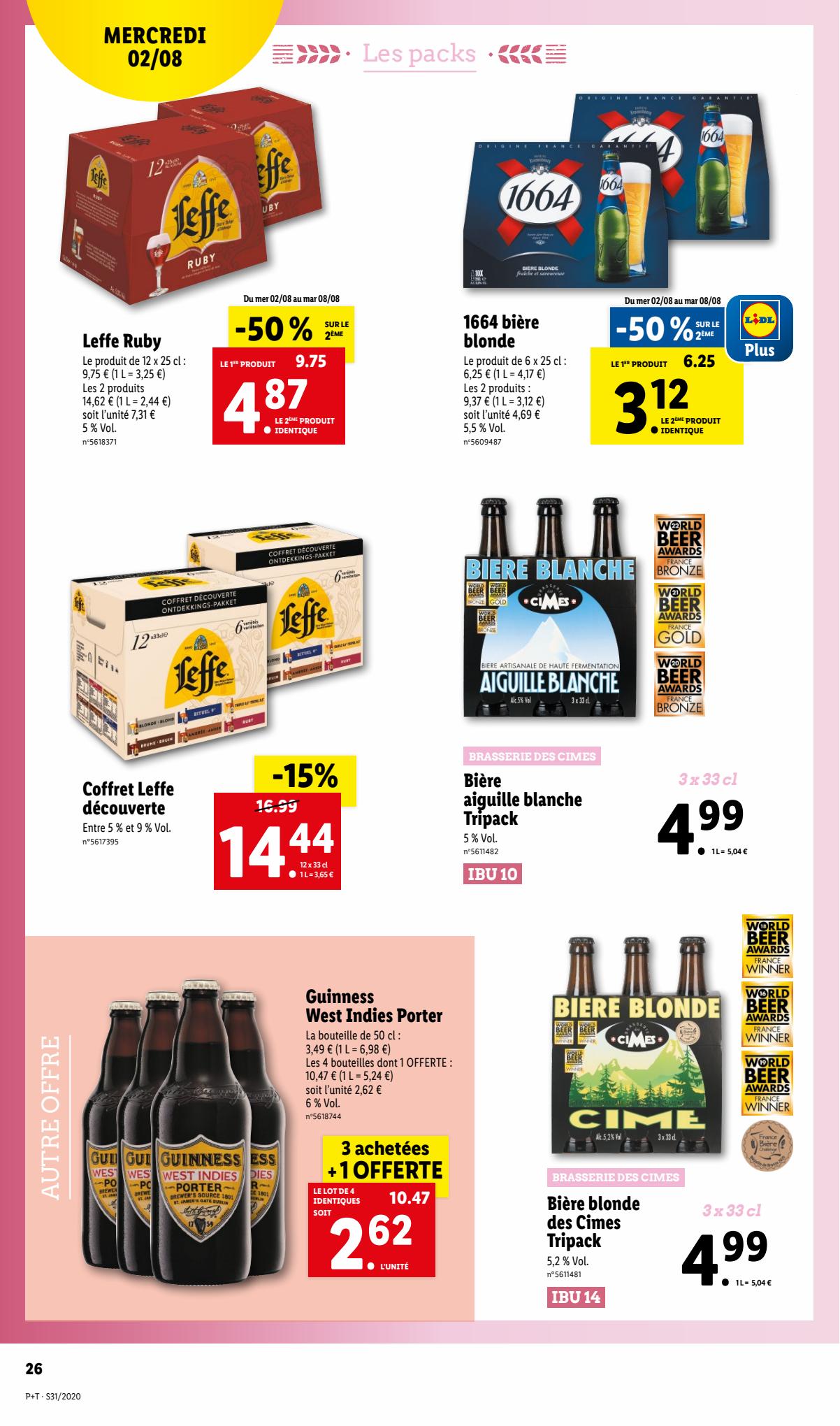 Catalogue Lidl 2 – 8 Août 2023 Page 26