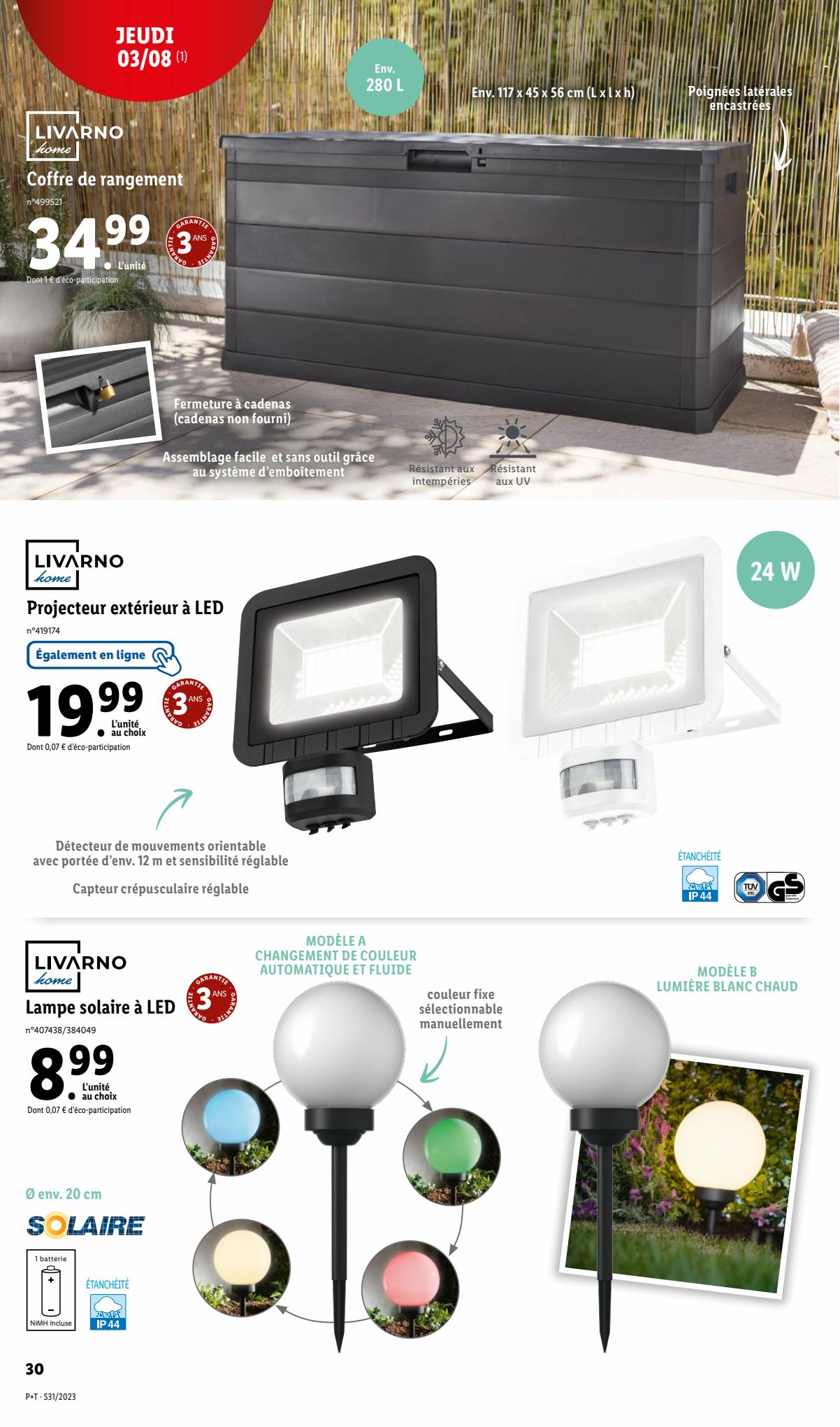 Catalogue Lidl 2 – 8 Août 2023 Page 32