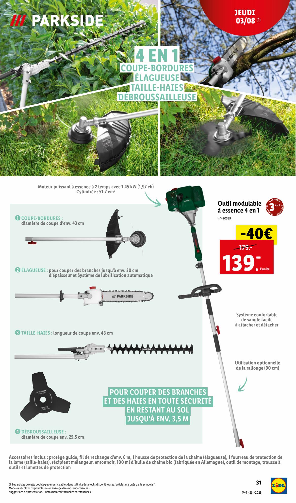 Catalogue Lidl 2 – 8 Août 2023 Page 33