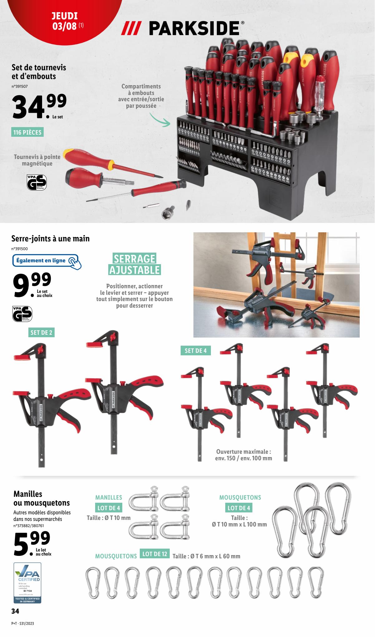 Catalogue Lidl 2 – 8 Août 2023 Page 36