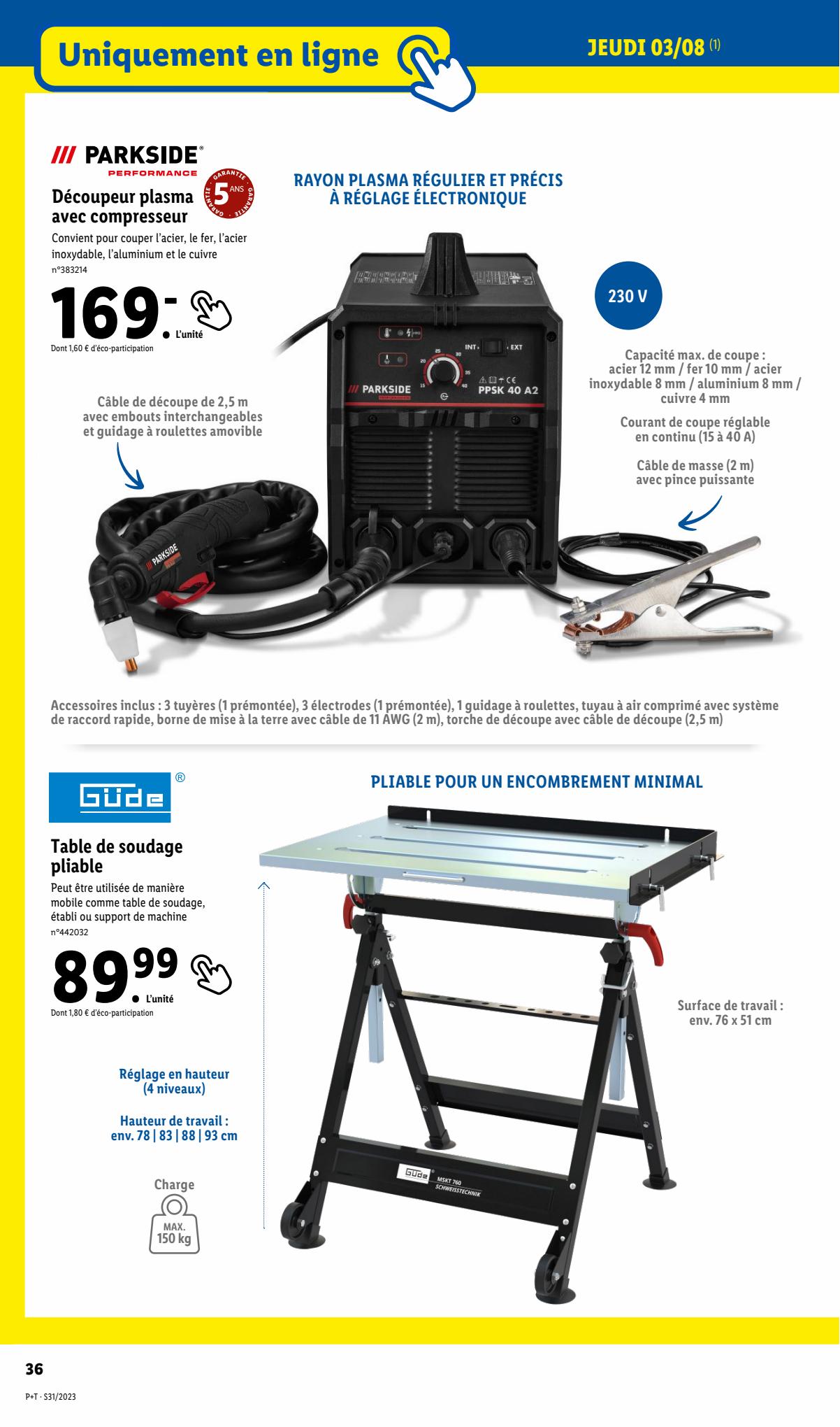 Catalogue Lidl 2 – 8 Août 2023 Page 38