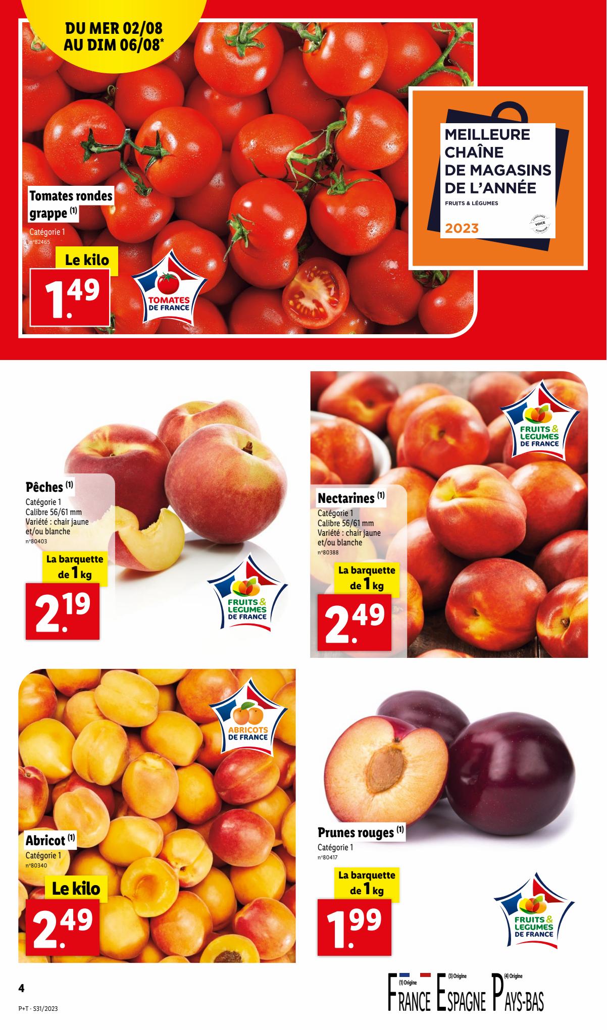 Catalogue Lidl 2 – 8 Août 2023 Page 4