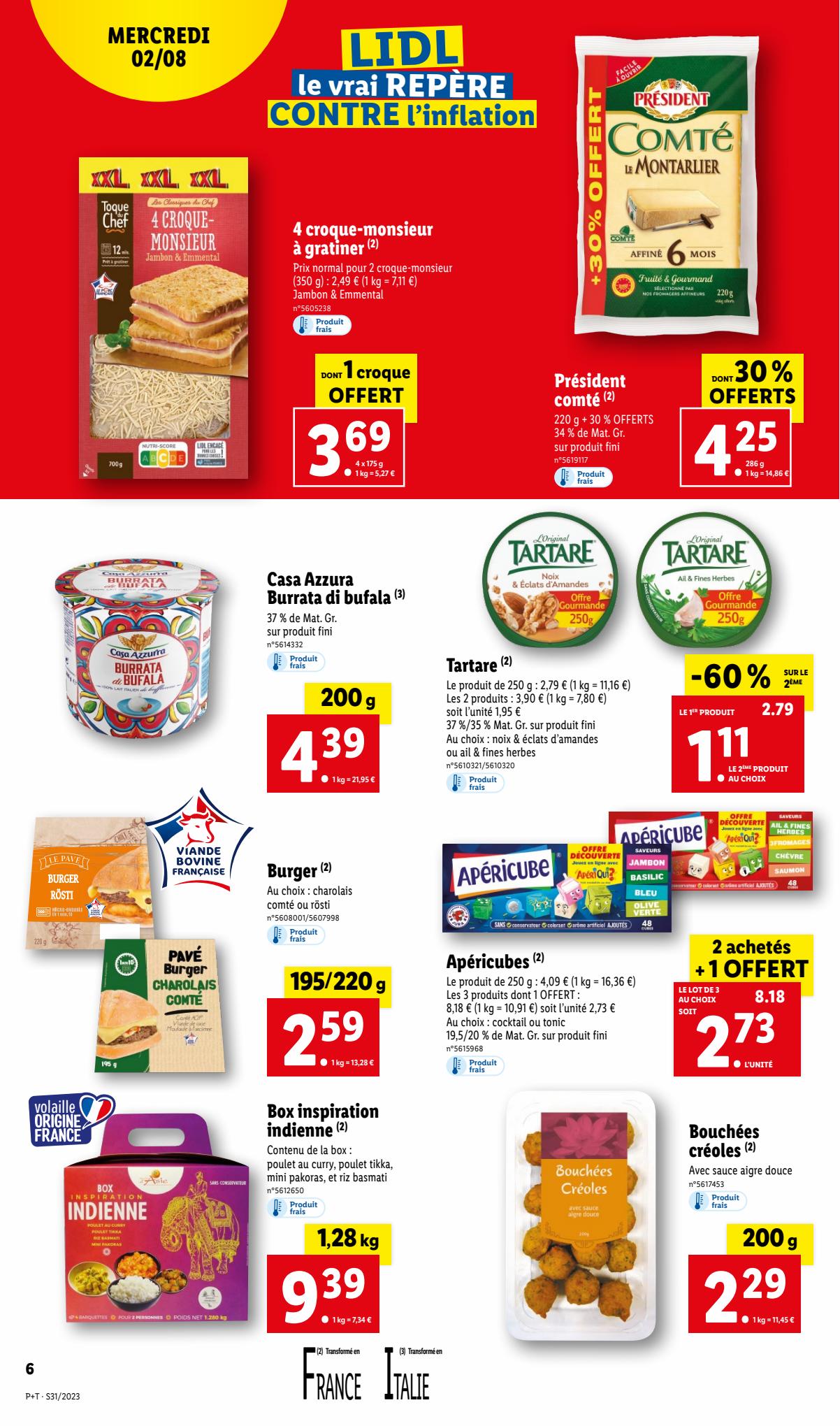 Catalogue Lidl 2 – 8 Août 2023 Page 6