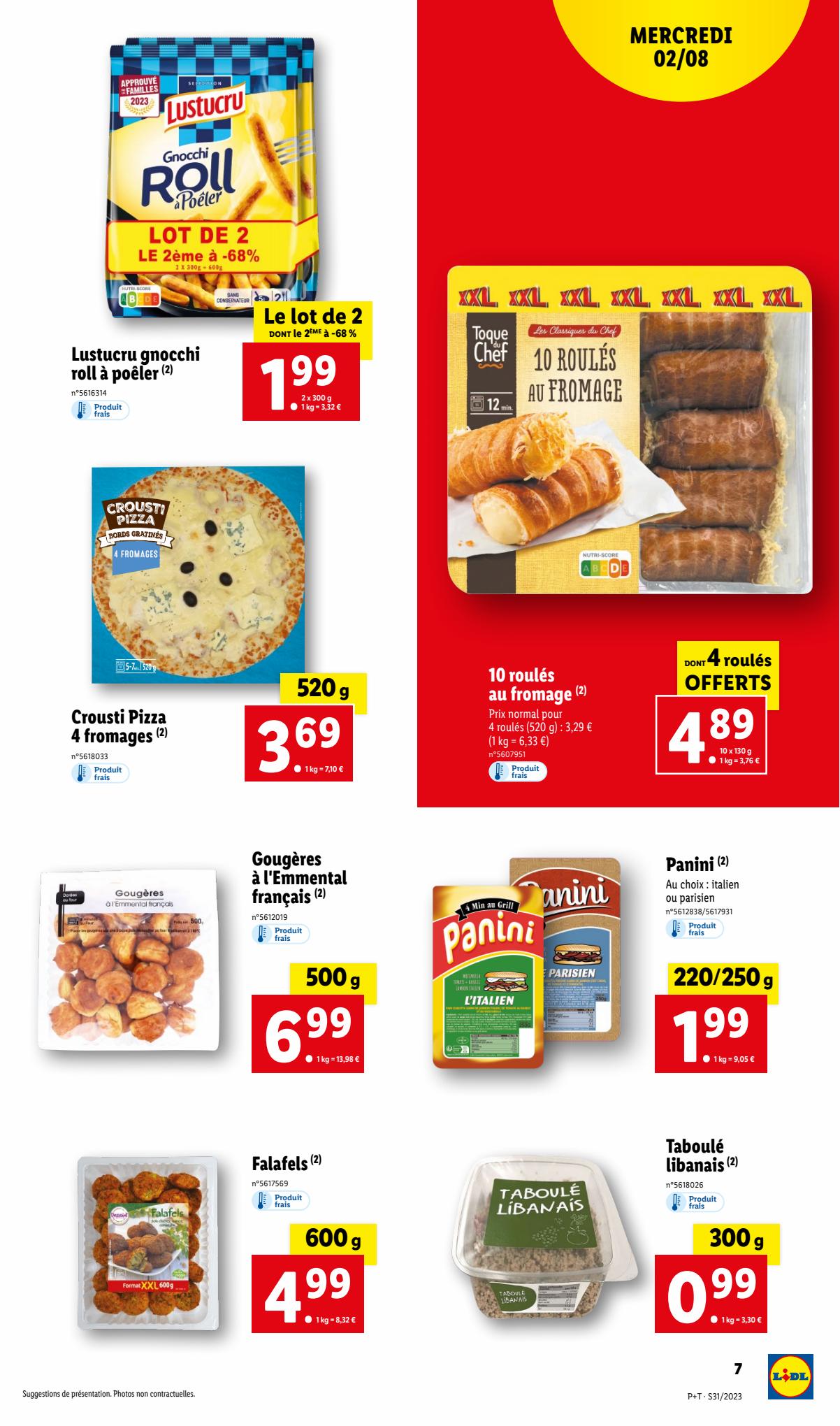 Catalogue Lidl 2 – 8 Août 2023 Page 7