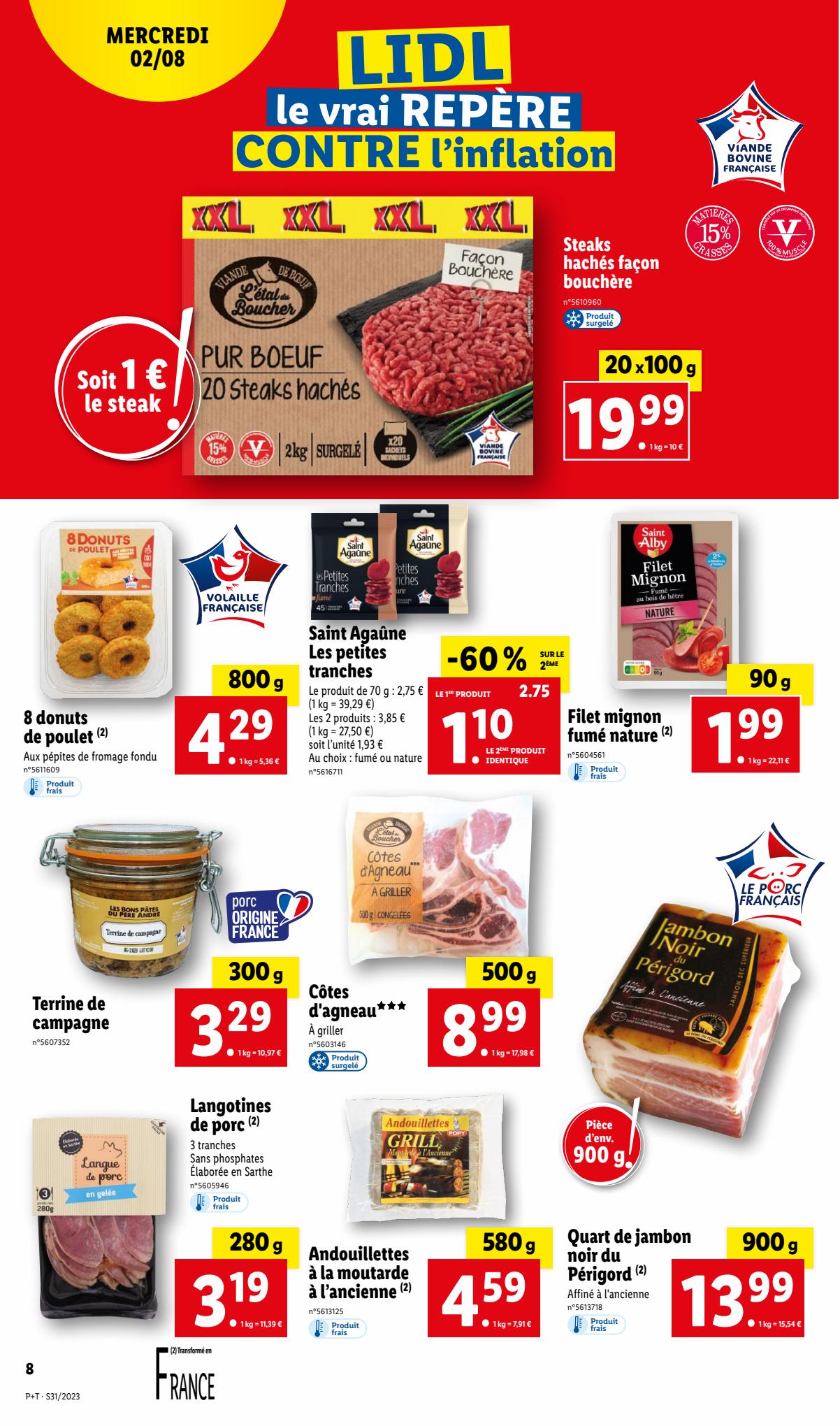 Catalogue Lidl 2 – 8 Août 2023 Page 8