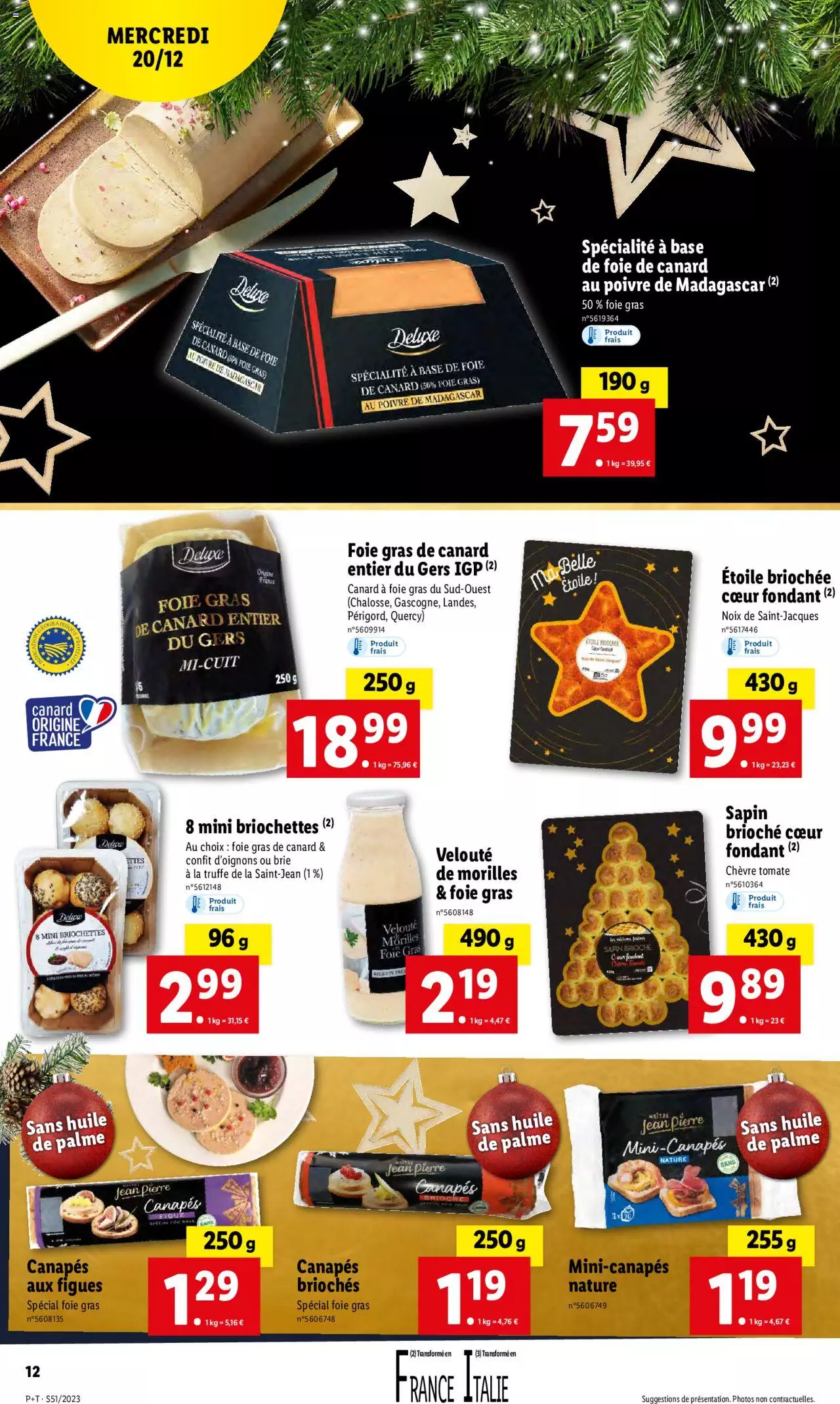 Catalogue Lidl 20 – 26 Décembre 2023 Page 12