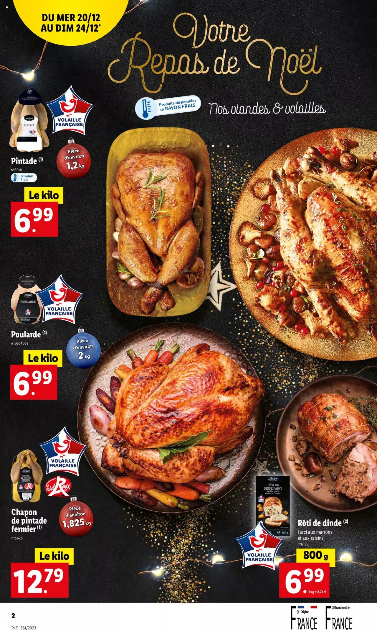 Catalogue Lidl 20 – 26 Décembre 2023 Page 2