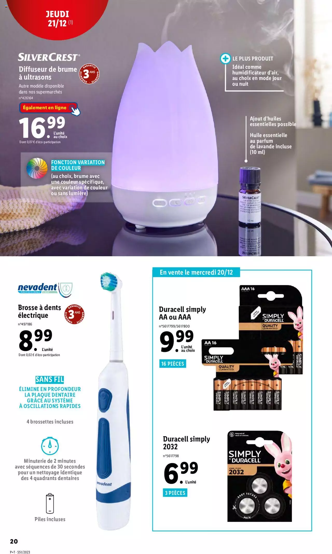 Catalogue Lidl 20 – 26 Décembre 2023 Page 20