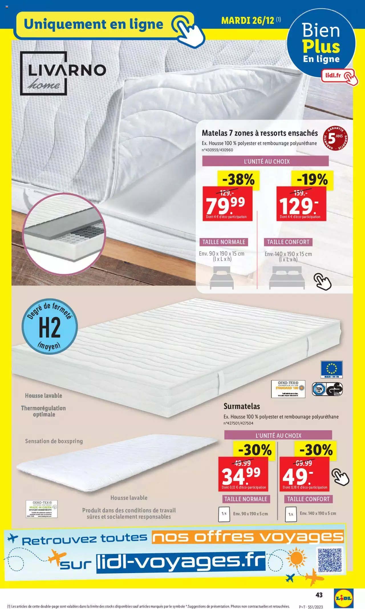 Catalogue Lidl 20 – 26 Décembre 2023 Page 43