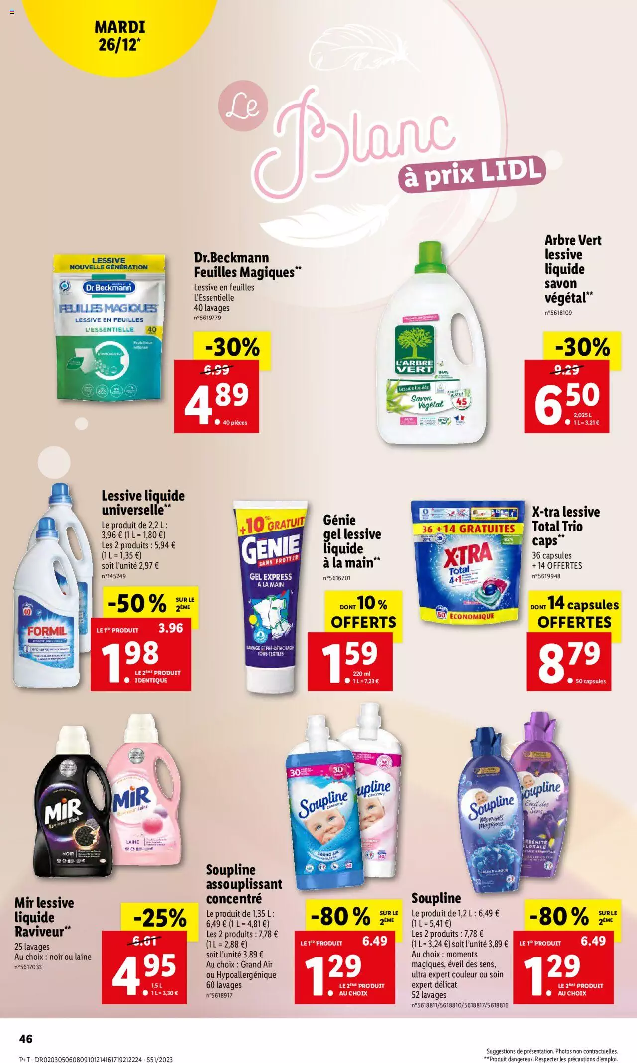 Catalogue Lidl 20 – 26 Décembre 2023 Page 46