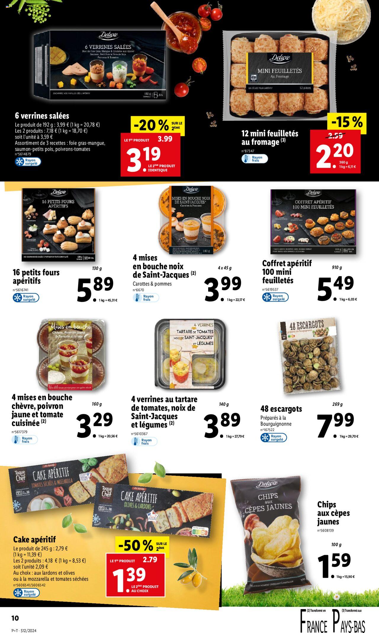 Catalogue Lidl 20 – 26 Mars 2024 Page 10