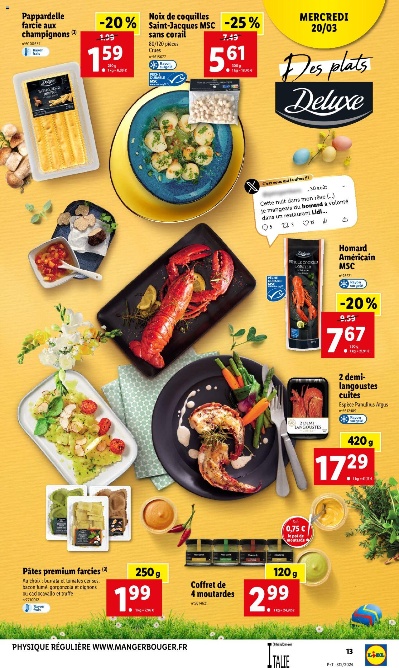 Catalogue Lidl 20 – 26 Mars 2024 Page 13