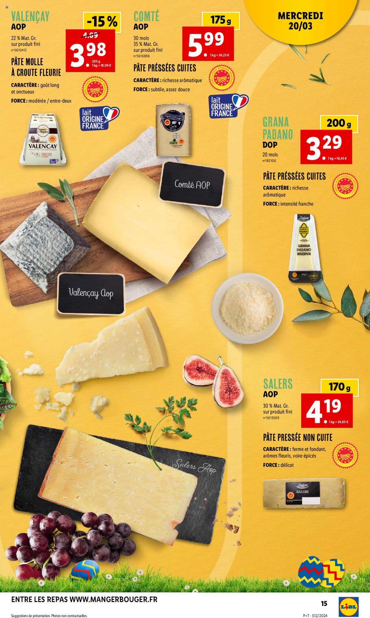 Catalogue Lidl 20 – 26 Mars 2024 Page 15