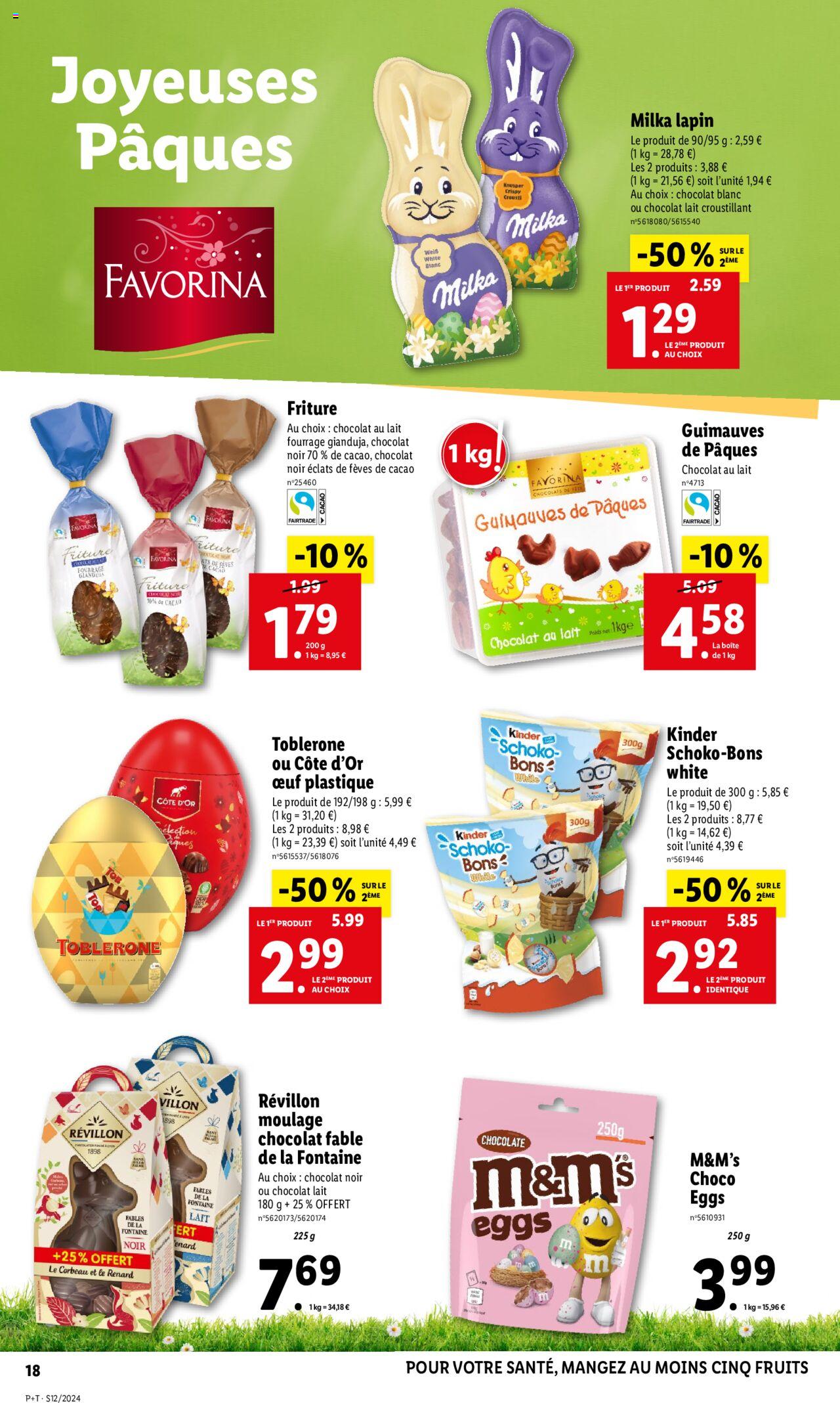 Catalogue Lidl 20 – 26 Mars 2024 Page 18