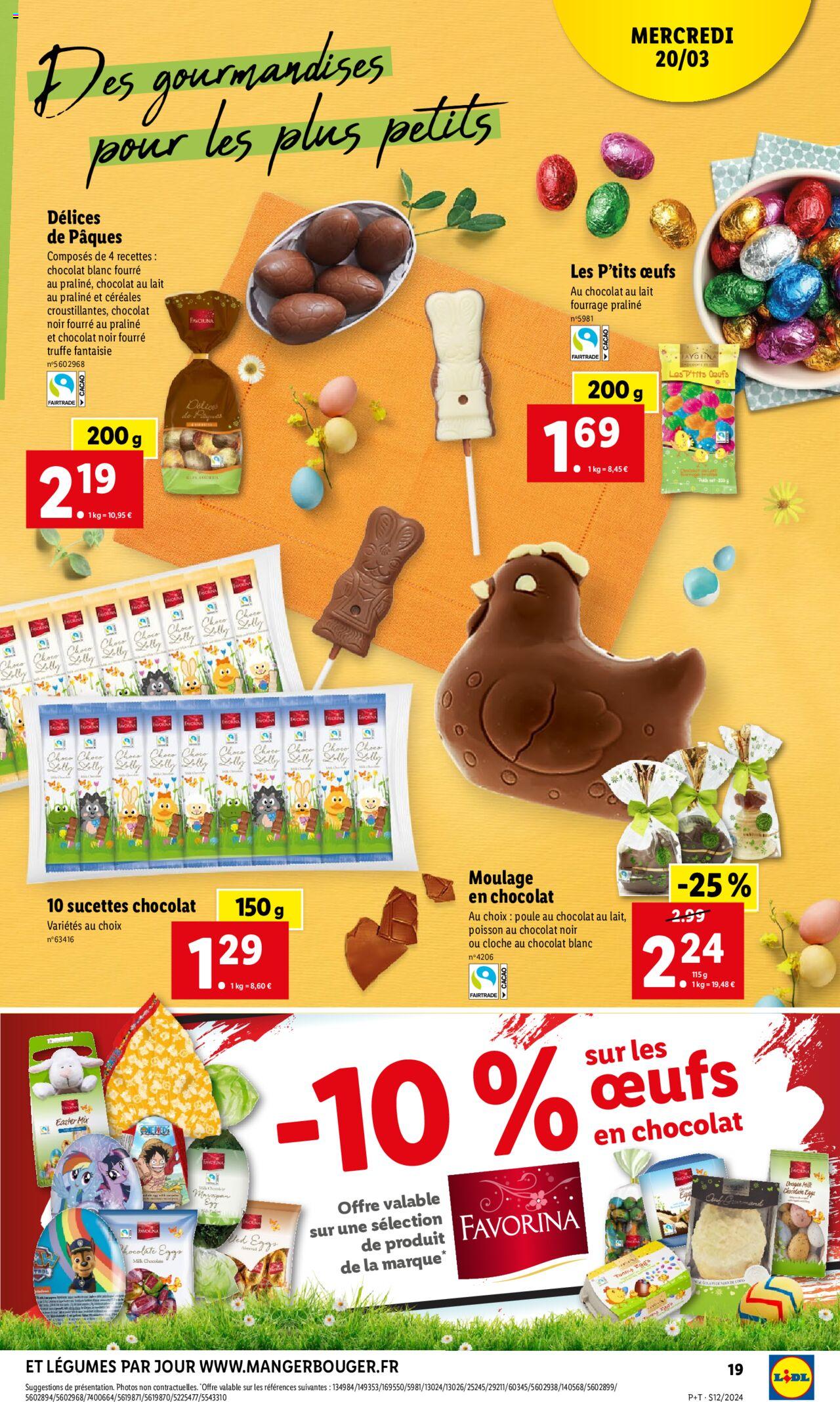 Catalogue Lidl 20 – 26 Mars 2024 Page 19