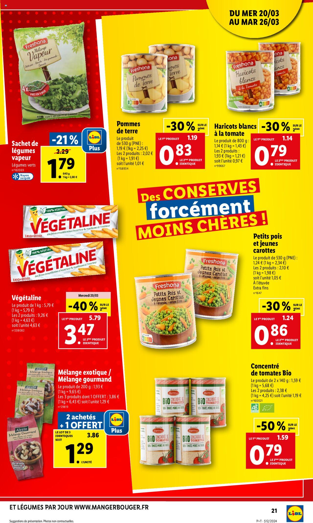 Catalogue Lidl 20 – 26 Mars 2024 Page 21