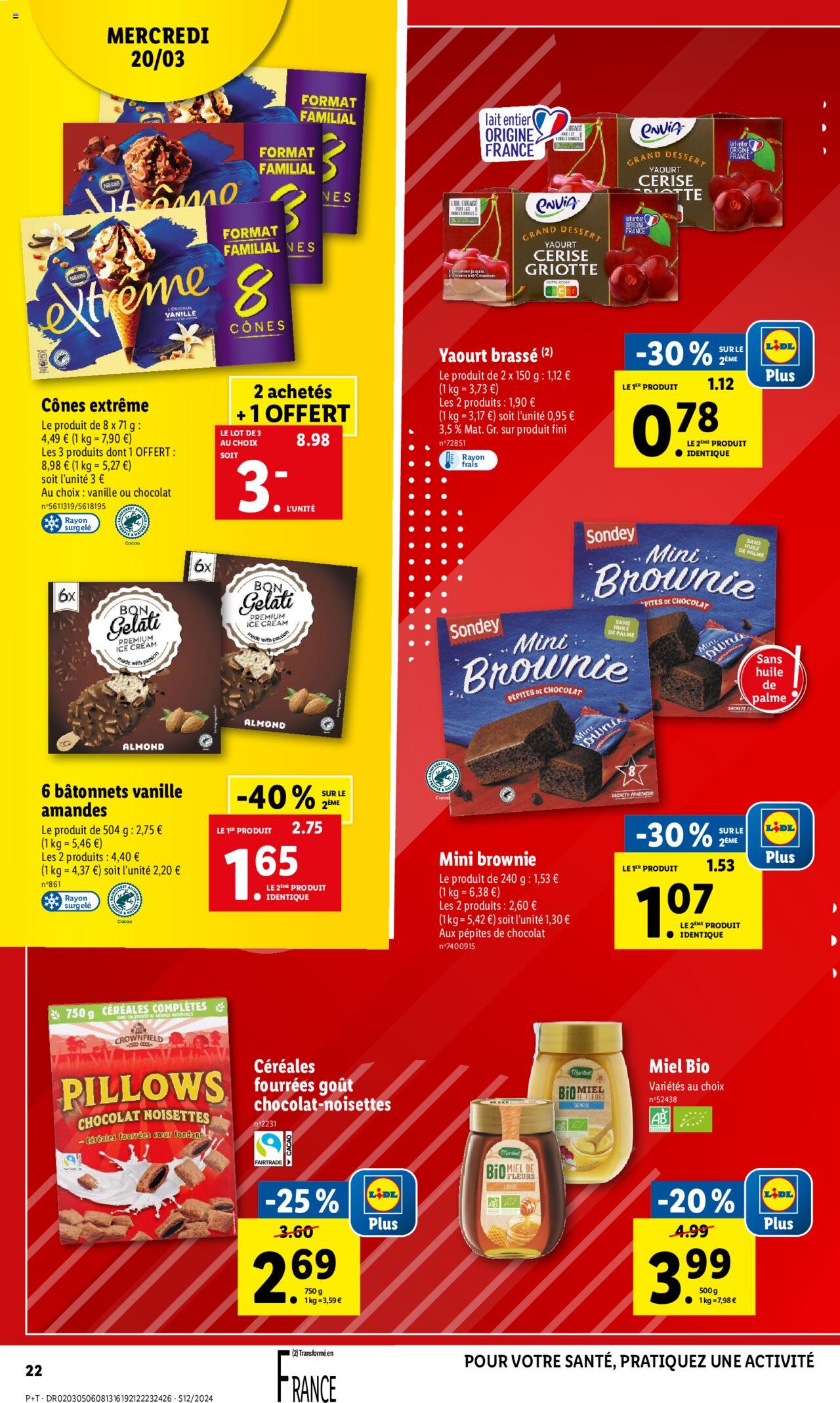 Catalogue Lidl 20 – 26 Mars 2024 Page 22