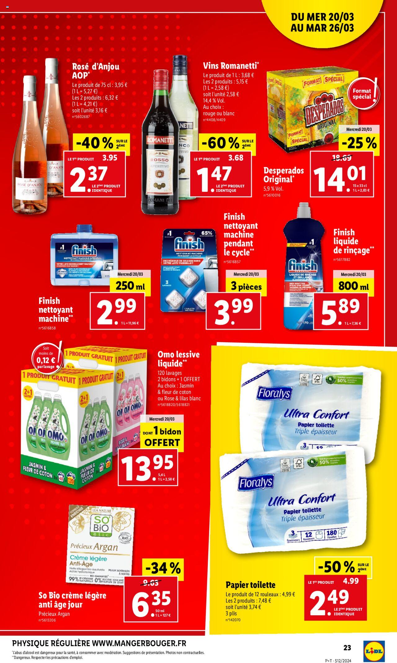 Catalogue Lidl 20 – 26 Mars 2024 Page 23