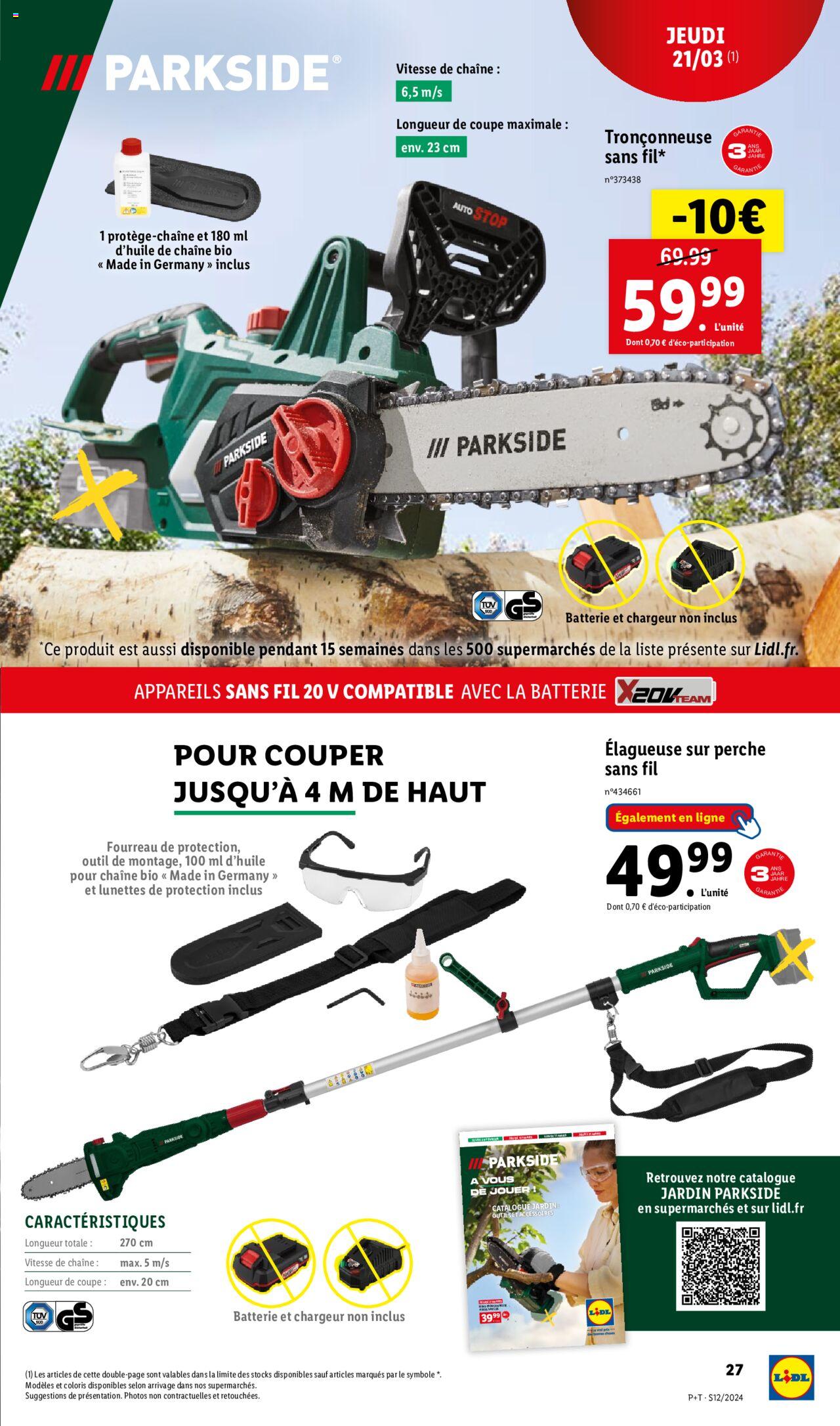 Catalogue Lidl 20 – 26 Mars 2024 Page 27
