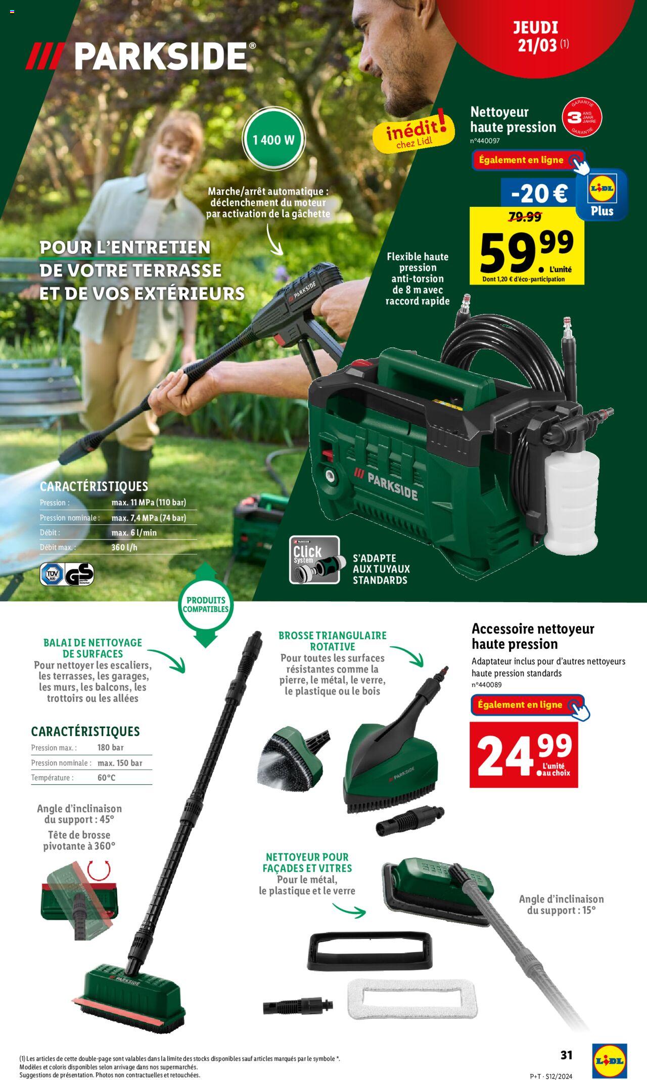 Catalogue Lidl 20 – 26 Mars 2024 Page 31