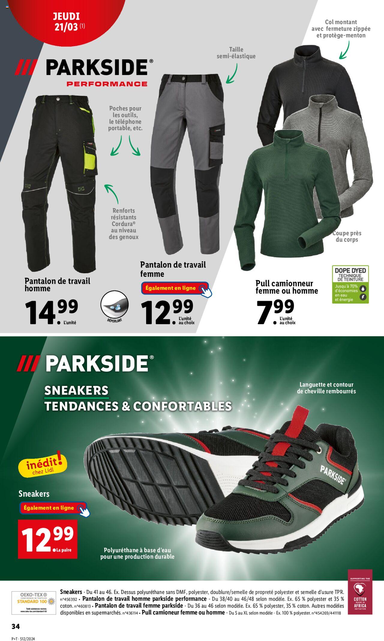 Catalogue Lidl 20 – 26 Mars 2024 Page 34