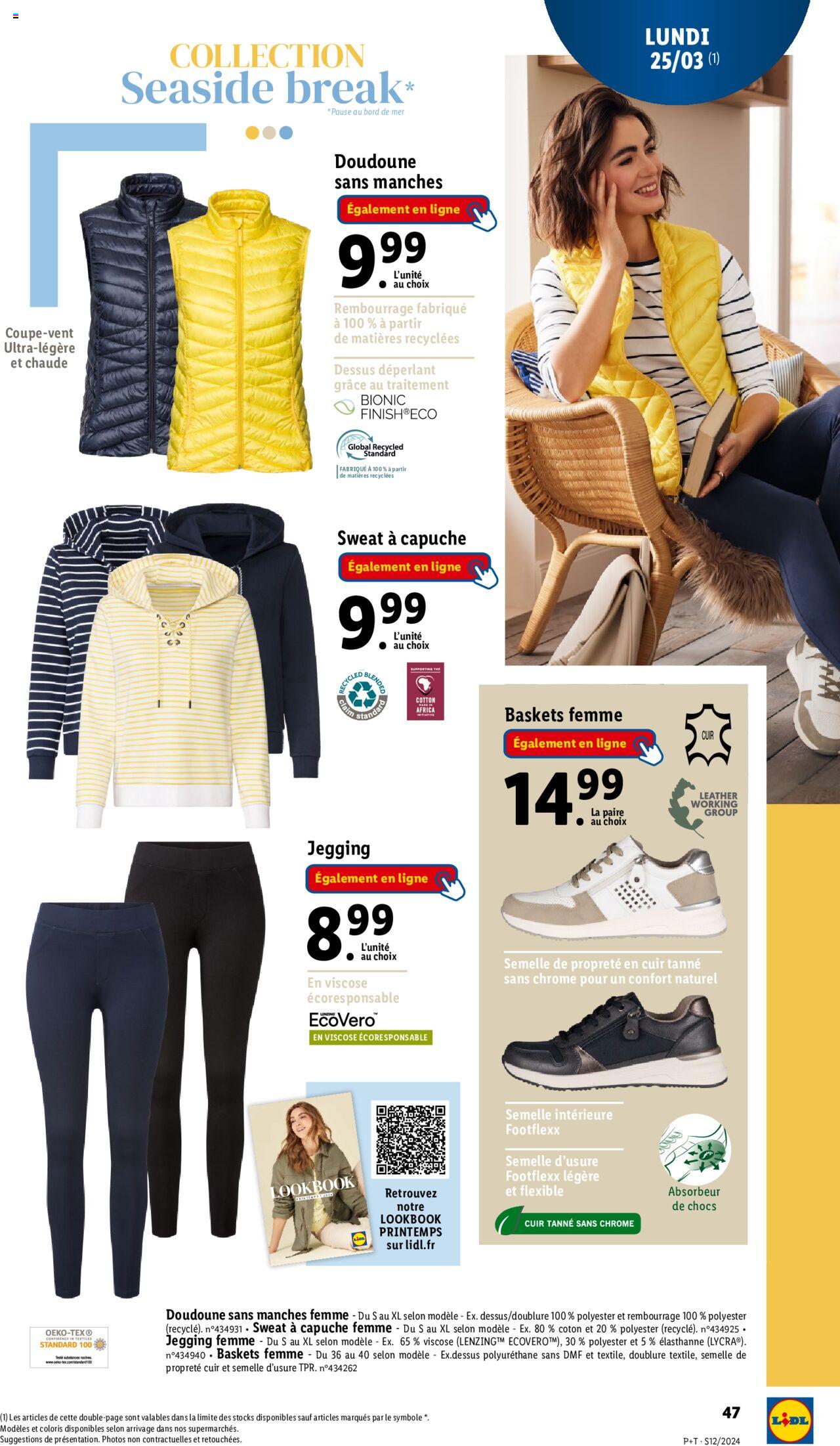Catalogue Lidl 20 – 26 Mars 2024 Page 47