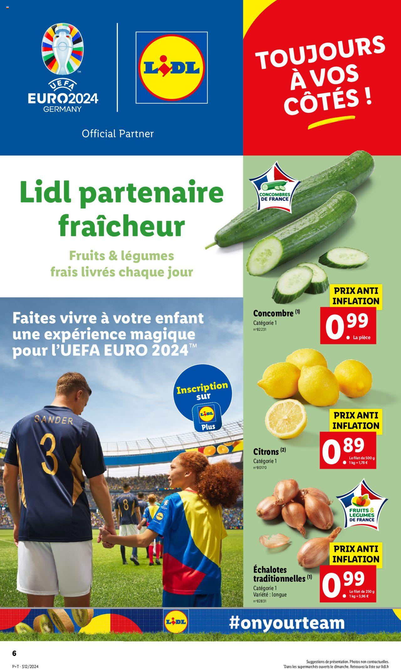 Catalogue Lidl 20 – 26 Mars 2024 Page 6
