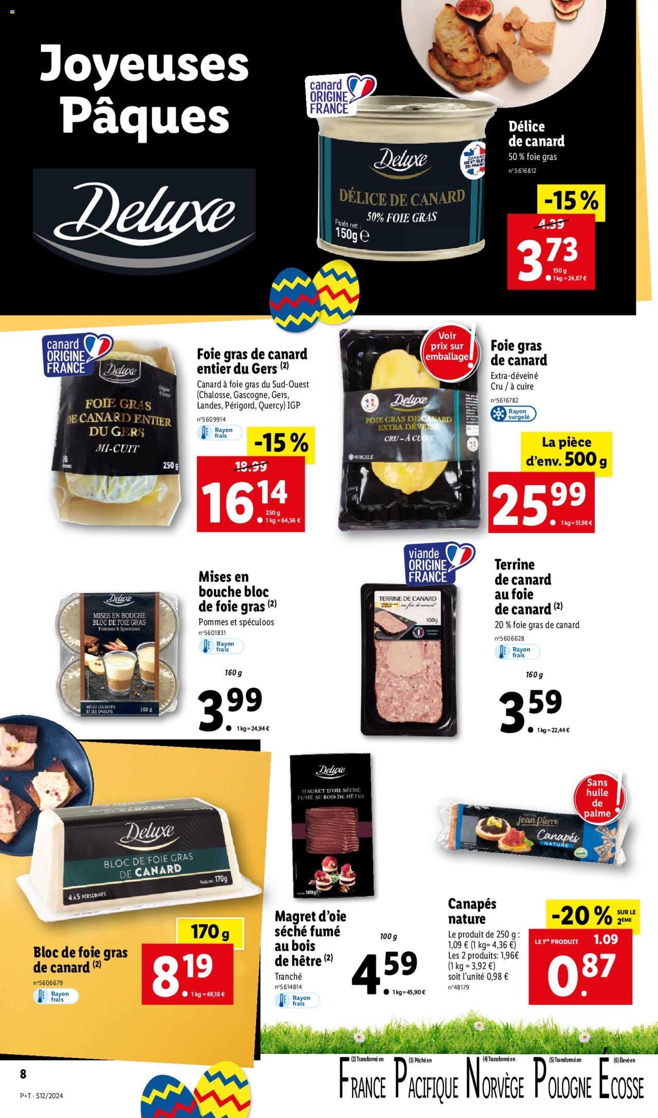 Catalogue Lidl 20 – 26 Mars 2024 Page 8