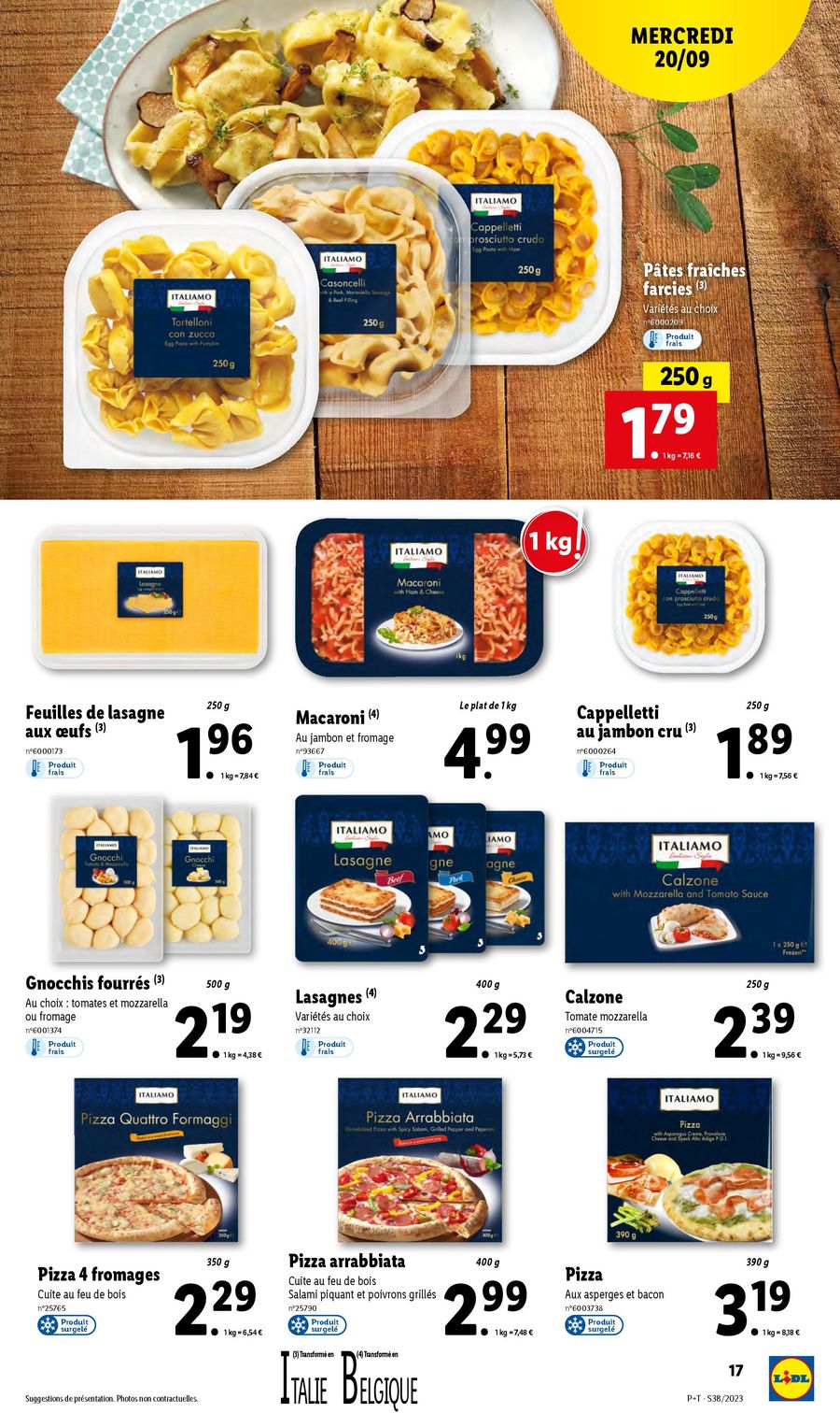 Catalogue Lidl 20 – 26 Septembre 2023 Page 17