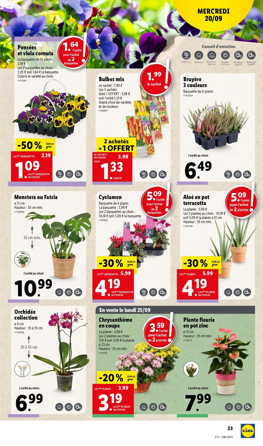 Catalogue Lidl 20 – 26 Septembre 2023 Page 23