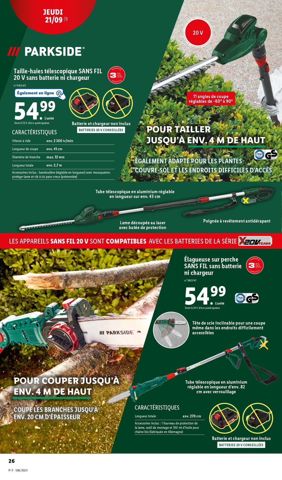 Catalogue Lidl 20 – 26 Septembre 2023 Page 30