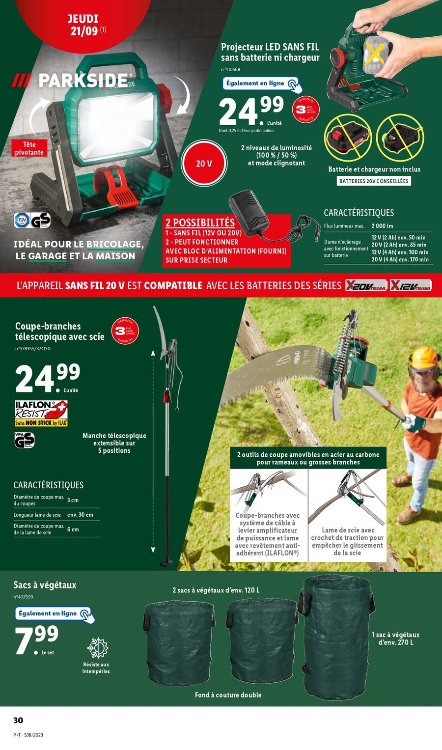 Catalogue Lidl 20 – 26 Septembre 2023 Page 34