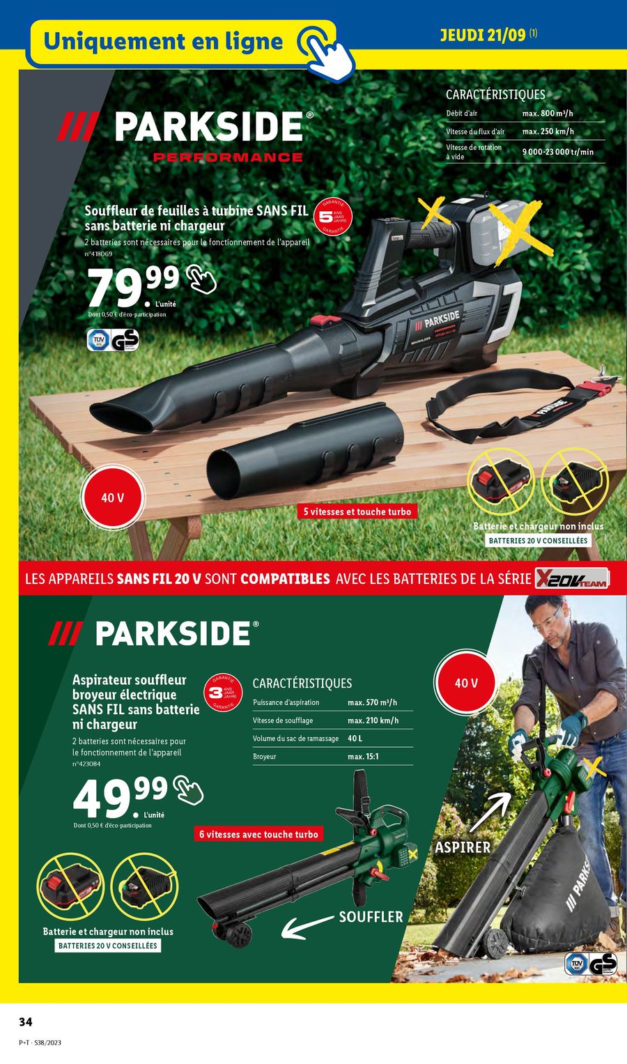Catalogue Lidl 20 – 26 Septembre 2023 Page 38